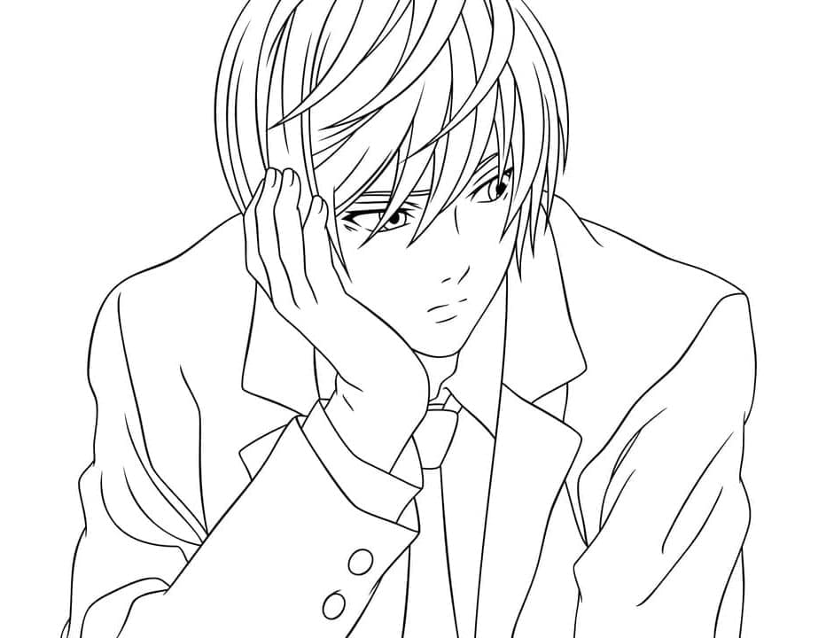 Desenho gratuito Death Note #183157 da colecao Anime e Mangá para imprimir