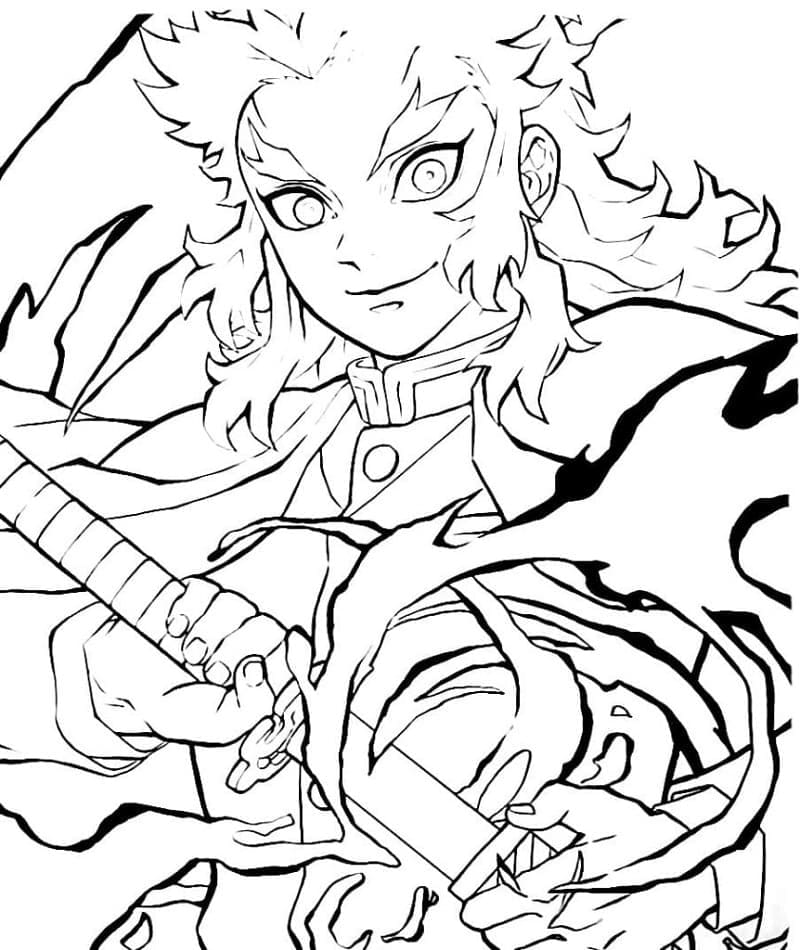 Desenho gratuito Demon Slayer #175930 da colecao Anime e Mangá para imprimir Desenho gratuito Demon Slayer #175930 da colecao Anime e Mangá para imprimir