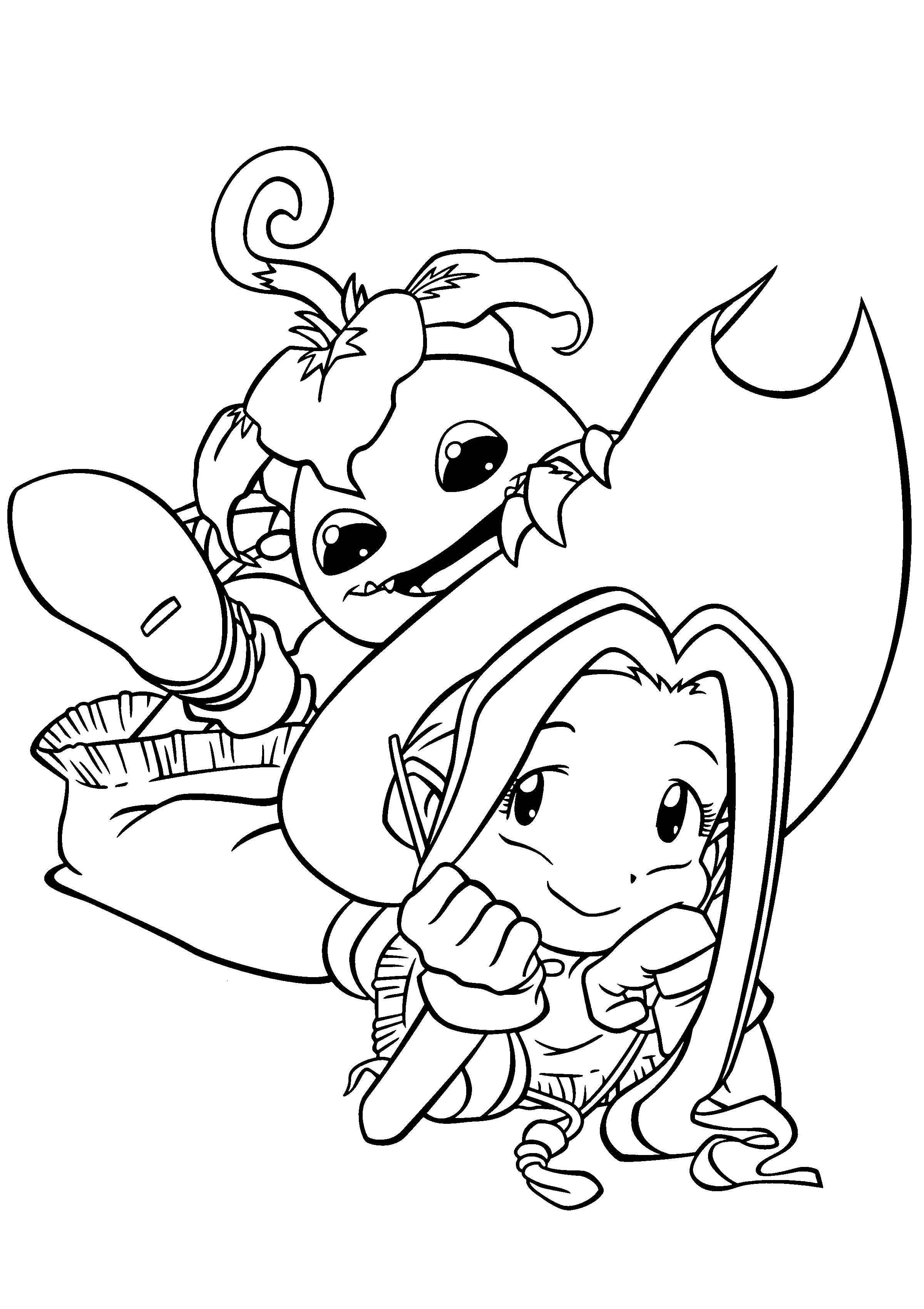 Desenho gratuito Digimon #51451 da colecao Anime e Mangá para imprimir