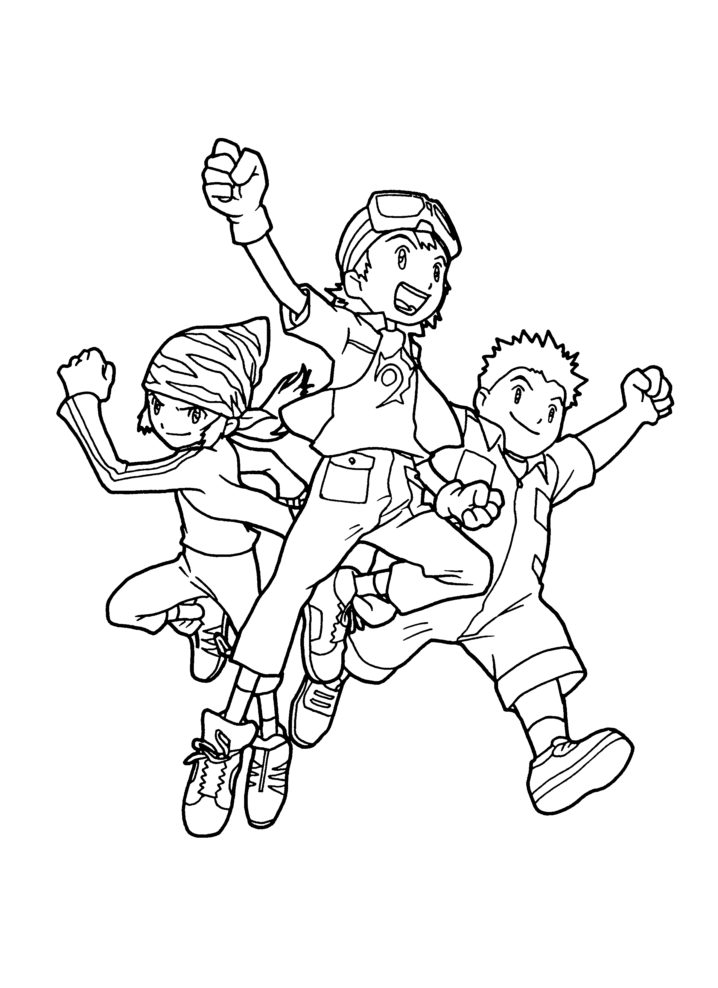 Desenho gratuito Digimon #51456 da colecao Anime e Mangá para imprimir
