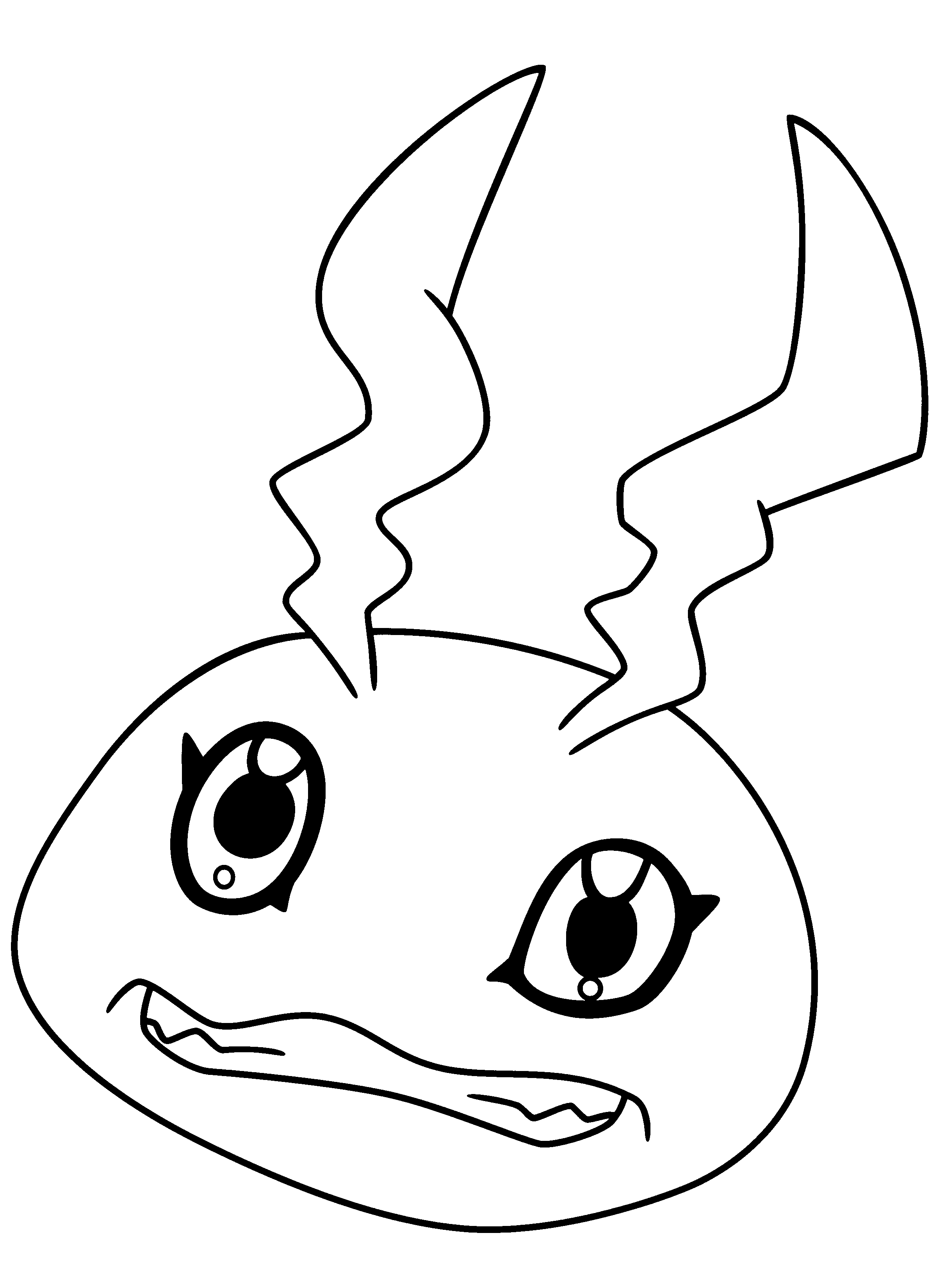 Desenho gratuito Digimon #51506 da colecao Anime e Mangá para imprimir