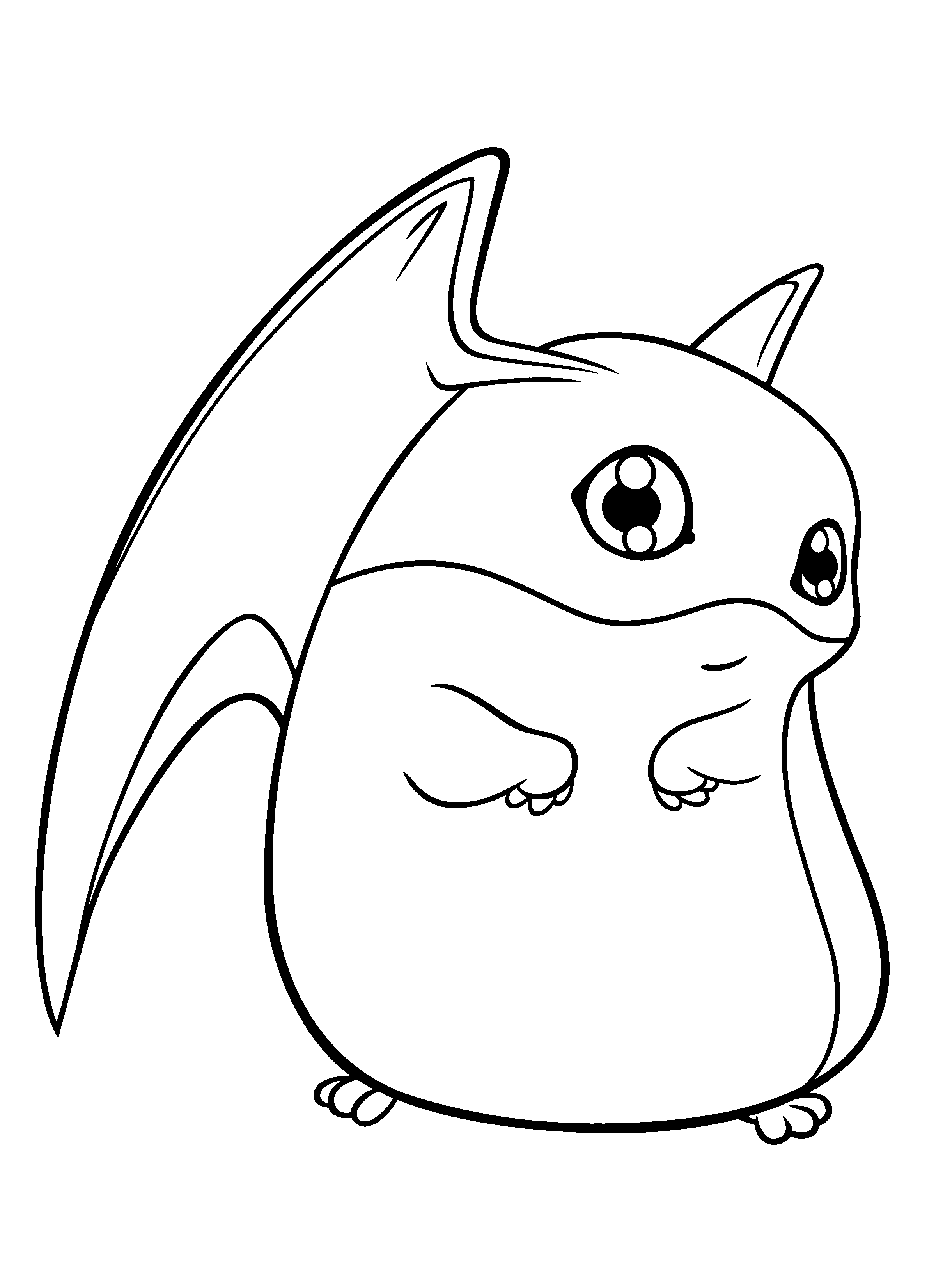 Desenho gratuito Digimon #51518 da colecao Anime e Mangá para imprimir