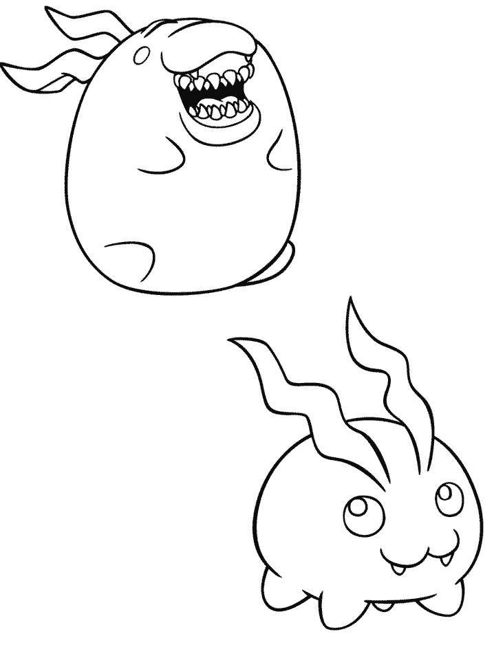Desenho gratuito Digimon #51523 da colecao Anime e Mangá para imprimir