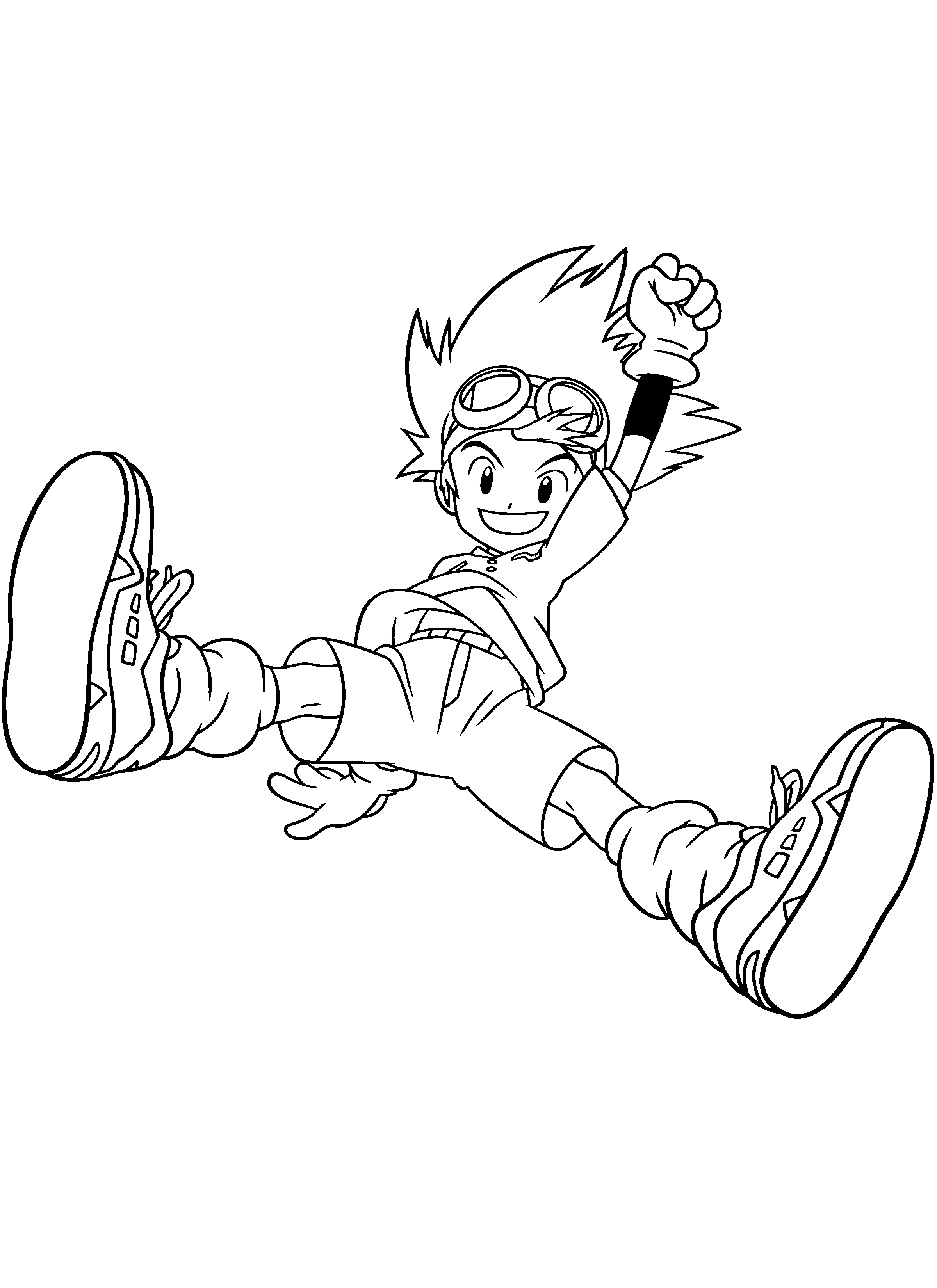 Página para colorir de Digimon #51525 pertencente à coleção Anime e Mangá Página para colorir de Digimon #51525 pertencente à coleção Anime e Mangá