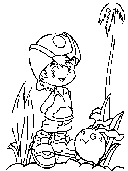 Desenho gratuito Digimon #51584 da colecao Anime e Mangá para imprimir