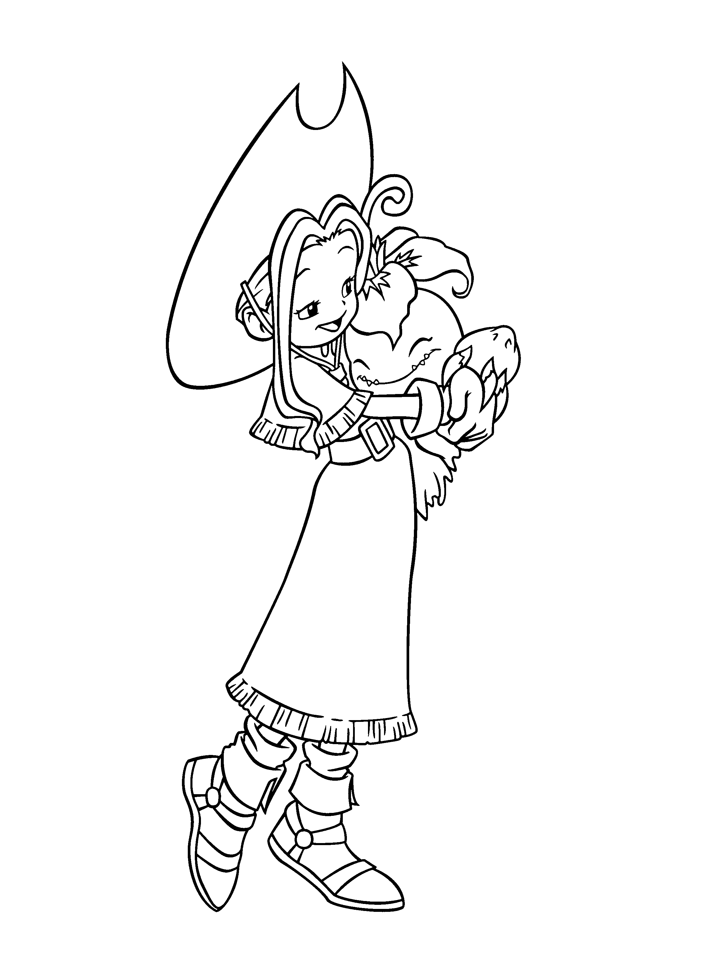 Desenho imprimível de Digimon #51614 para colorir, pertence à coleção Anime e Mangá Desenho imprimível de Digimon #51614 para colorir, pertence à coleção Anime e Mangá