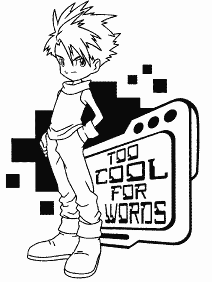 Desenho gratuito Digimon #51659 da colecao Anime e Mangá para imprimir