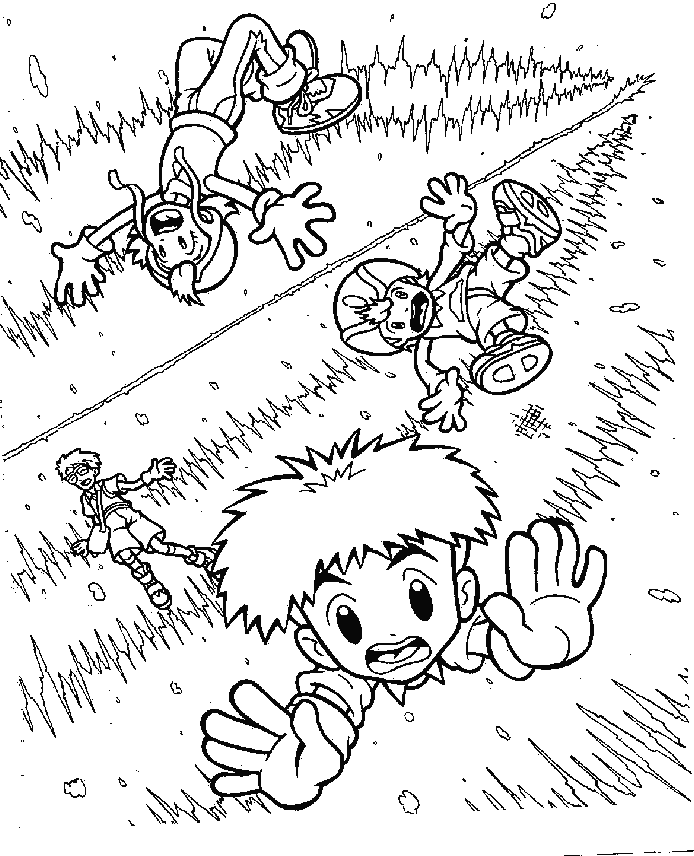 Desenho gratuito Digimon #51662 da colecao Anime e Mangá para imprimir
