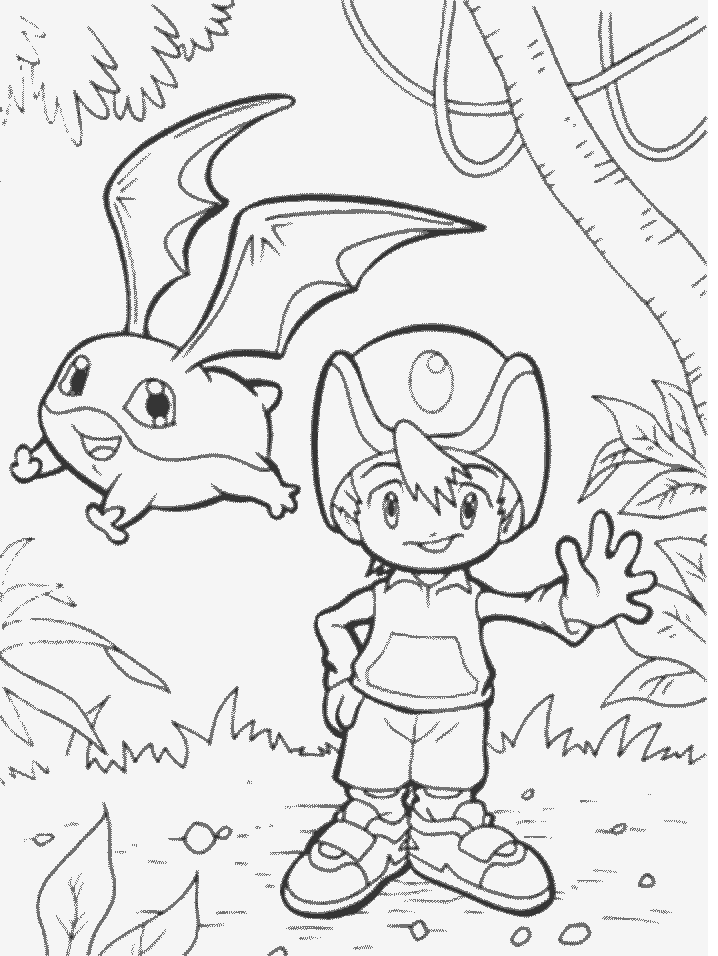 Desenho gratuito Digimon #51668 da colecao Anime e Mangá para imprimir