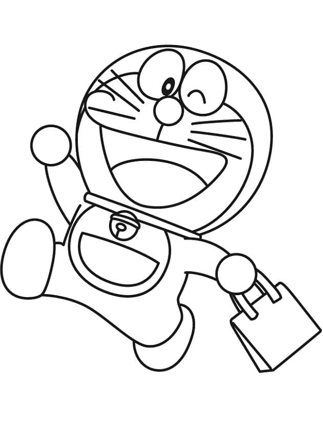 Desenho gratuito Doraemon #208750 da colecao Anime e Mangá para imprimir