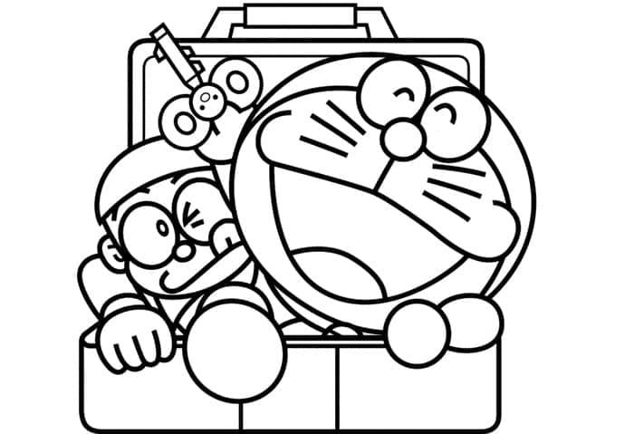 Desenho gratuito Doraemon #208769 da colecao Anime e Mangá para imprimir