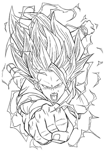 Desenho gratuito Dragon Ball Z #38728 da colecao Anime e Mangá para imprimir