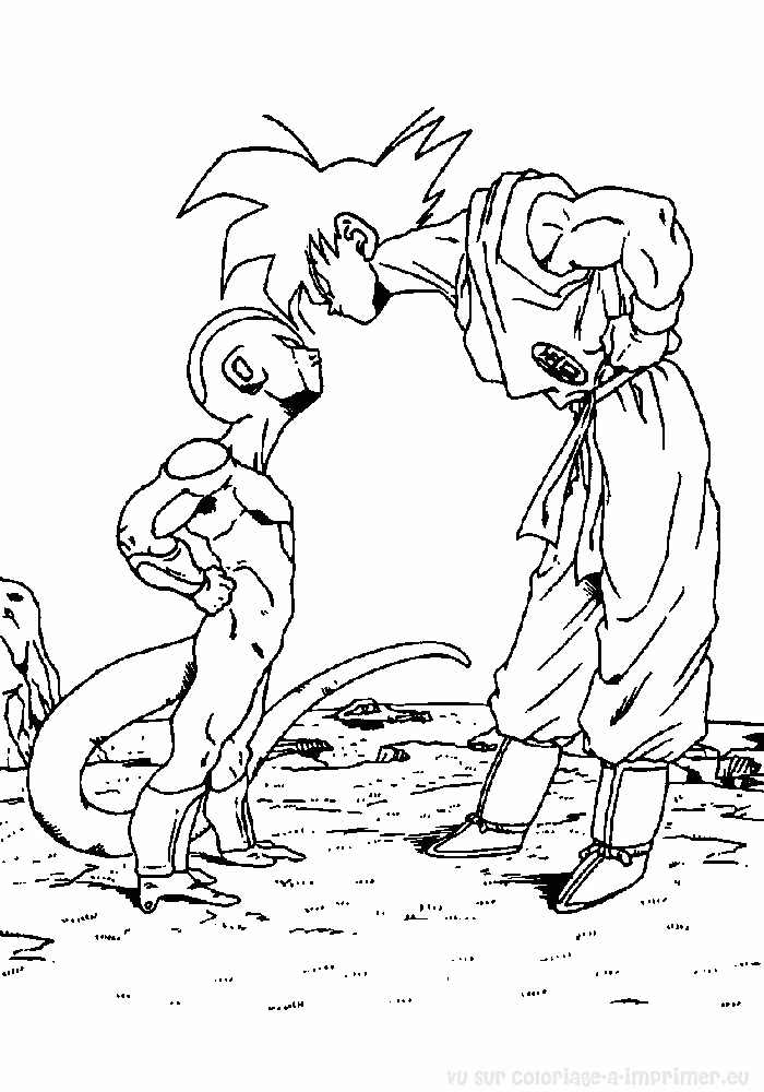 Desenho grátis de Dragon Ball Z #38824 para crianças e adultos, coleção Anime e Mangá