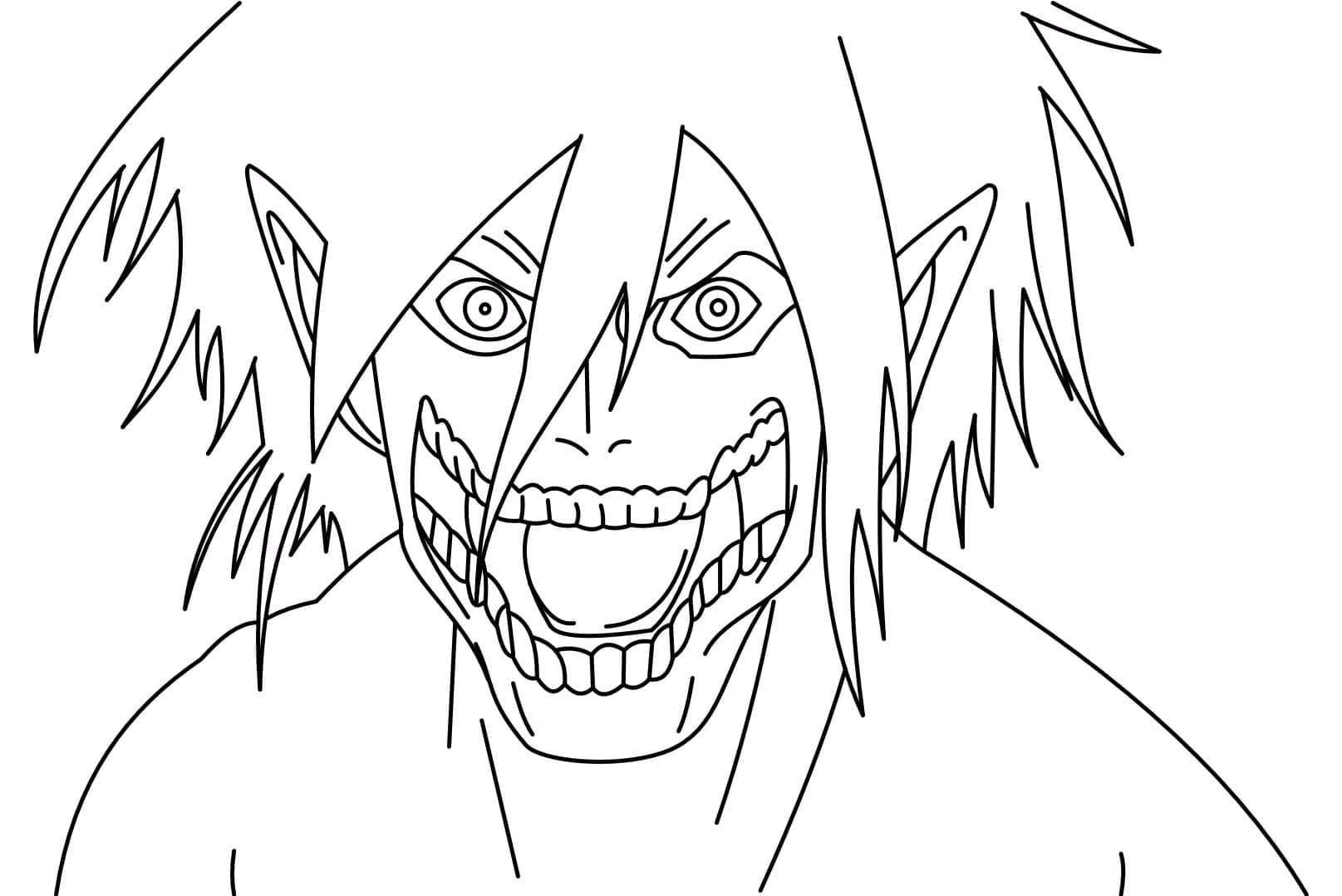 Desenho imprimível de Eren Yeager #191755 para colorir, pertence à coleção Anime e Mangá Desenho imprimível de Eren Yeager #191755 para colorir, pertence à coleção Anime e Mangá