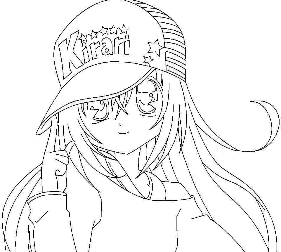 Desenho gratuito Garota Manga #190659 da colecao Anime e Mangá para imprimir