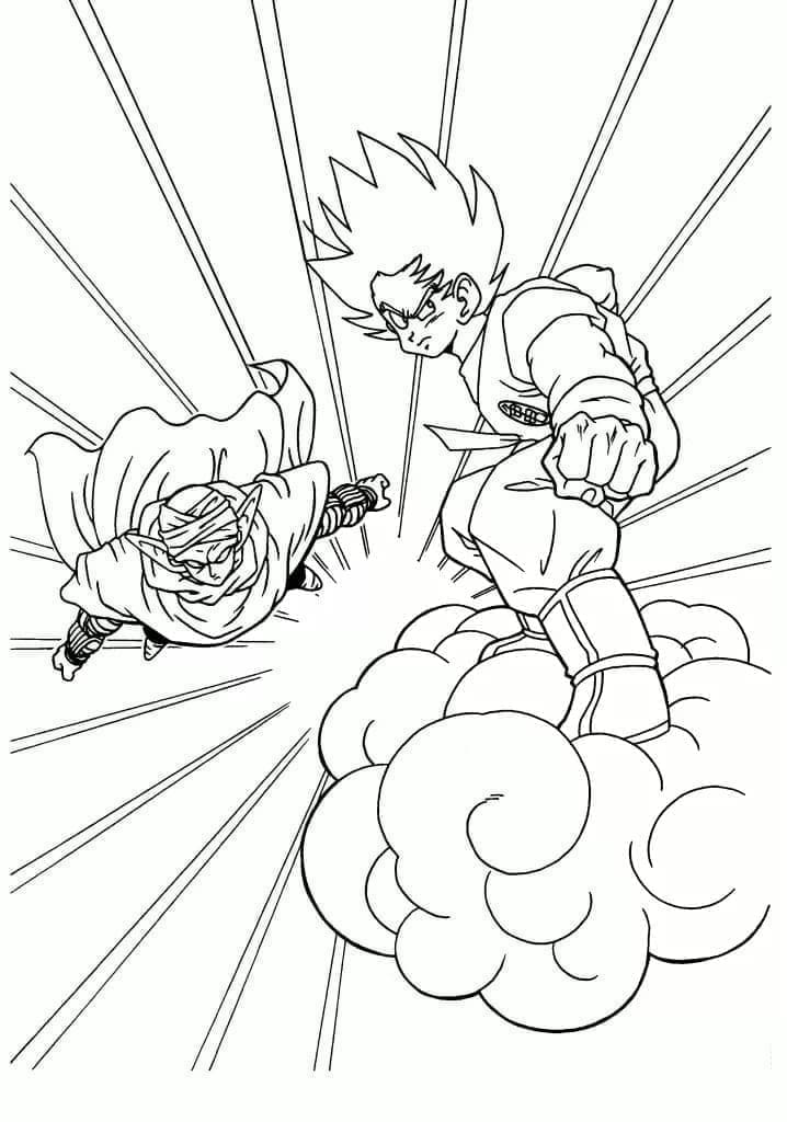 Desenho gratuito Goku #201354 da colecao Anime e Mangá para imprimir