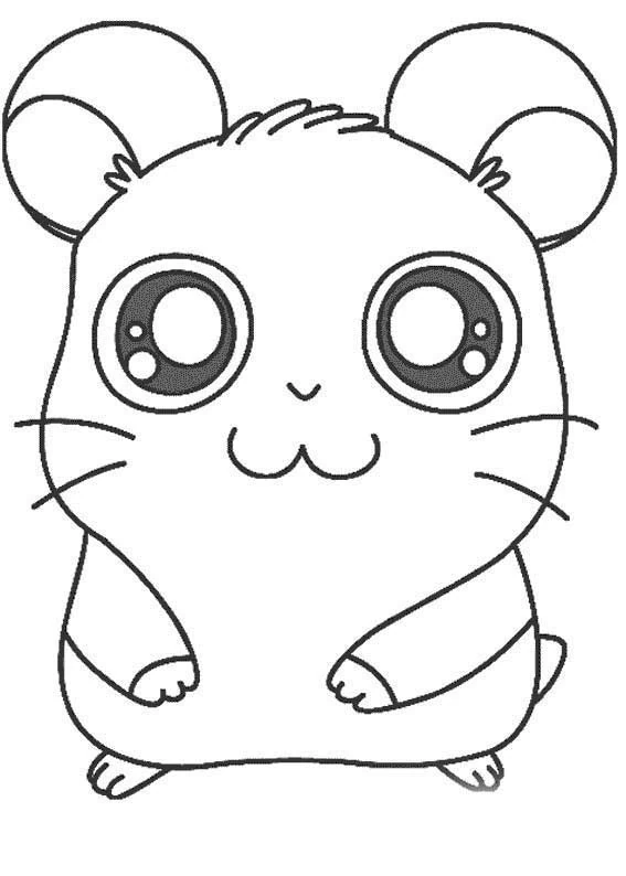Desenho gratuito Hamtaro #39948 da colecao Anime e Mangá para imprimir