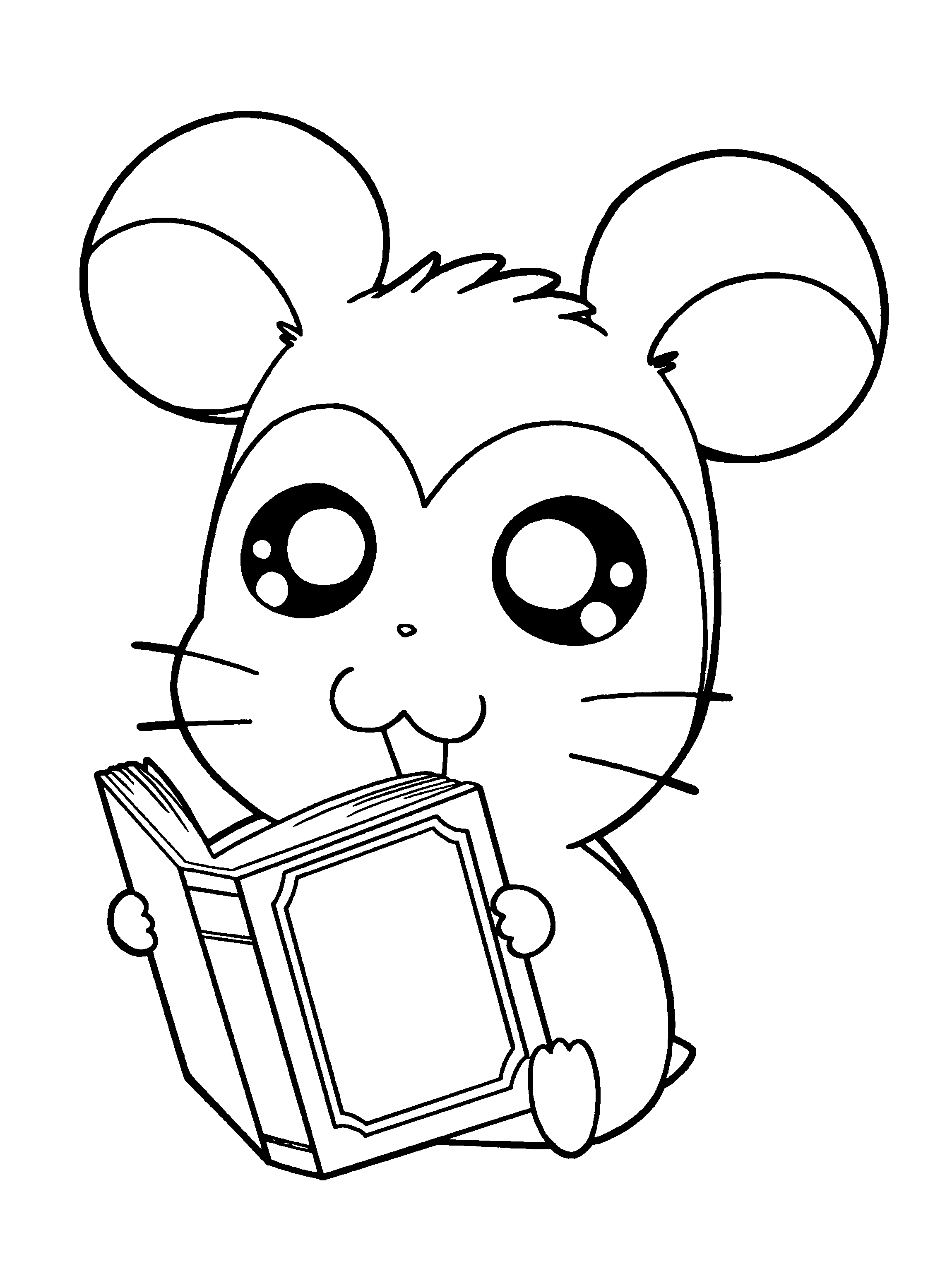 Desenho gratuito Hamtaro #39990 da colecao Anime e Mangá para imprimir