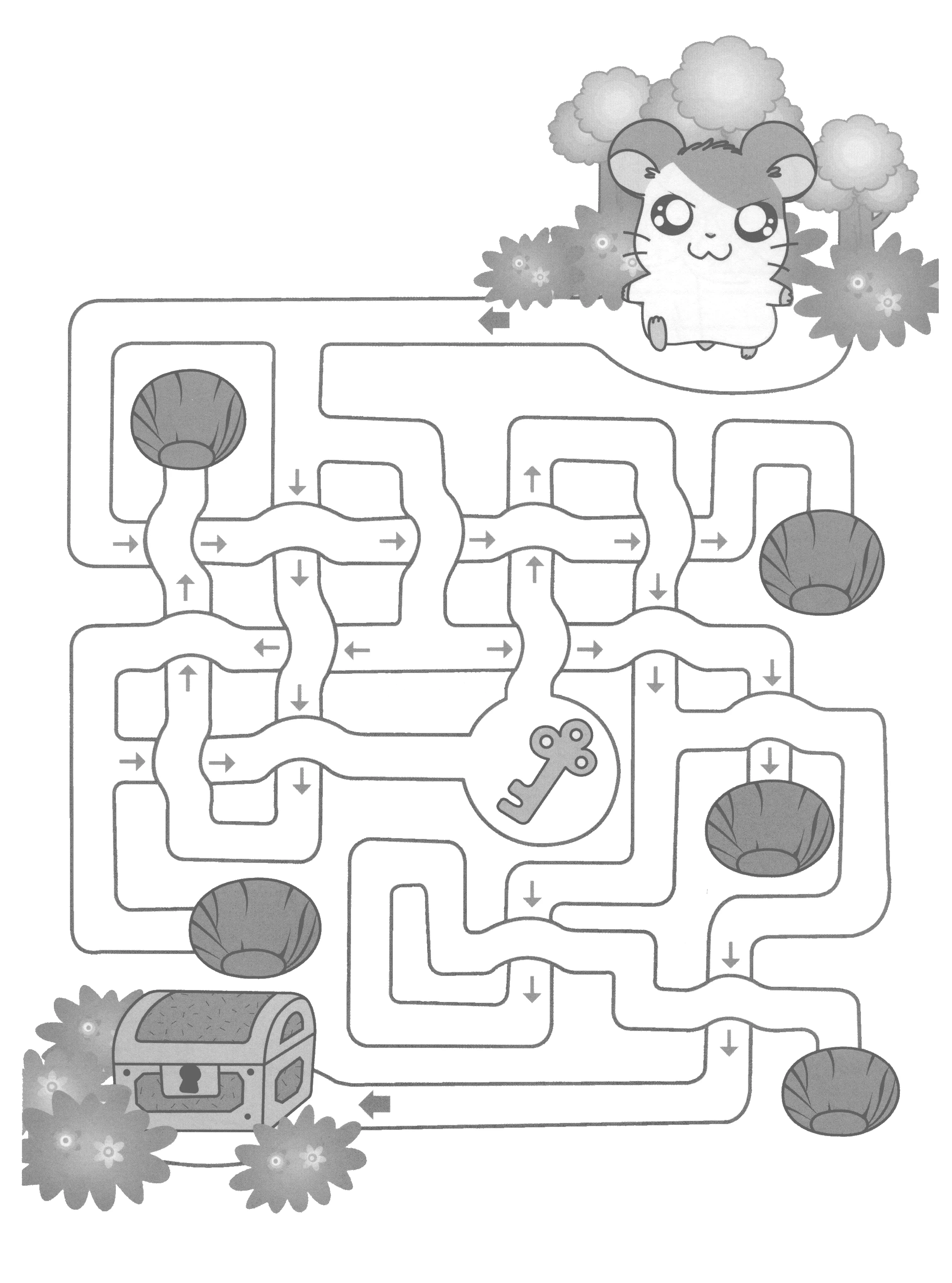 Desenho gratuito Hamtaro #40099 da colecao Anime e Mangá para imprimir