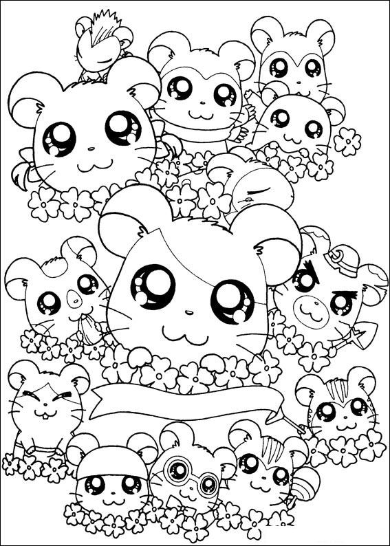 Desenho gratuito Hamtaro #40207 da colecao Anime e Mangá para imprimir Desenho gratuito Hamtaro #40207 da colecao Anime e Mangá para imprimir
