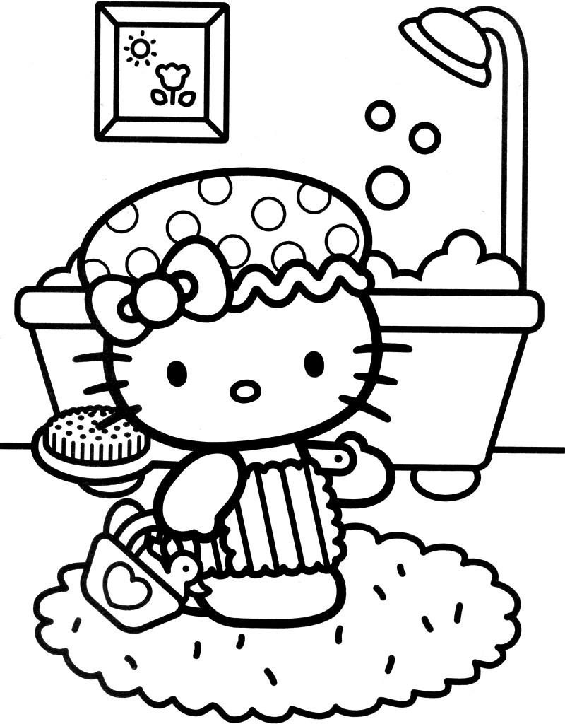 Desenho gratuito Hello Kitty #36742 da colecao Anime e Mangá para imprimir
