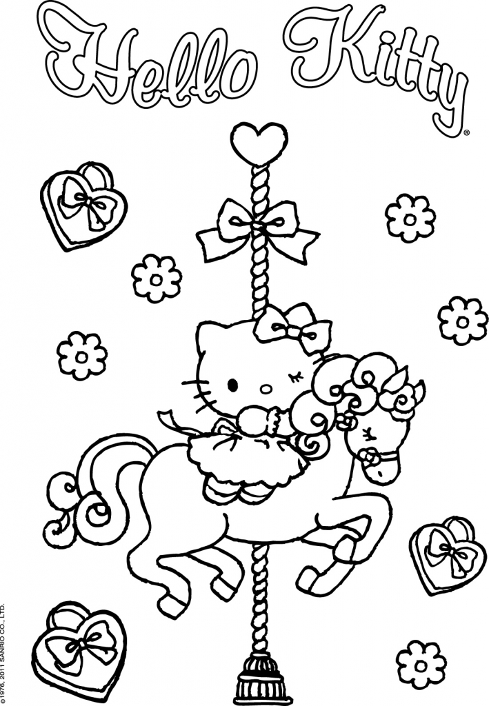 Desenho gratuito Hello Kitty #36881 da colecao Anime e Mangá para imprimir