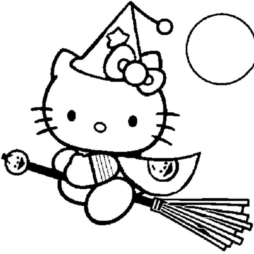 Página para colorir de Hello Kitty #36893 pertencente à coleção Anime e Mangá