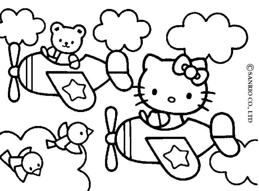 Desenho gratuito Hello Kitty #36935 da colecao Anime e Mangá para imprimir