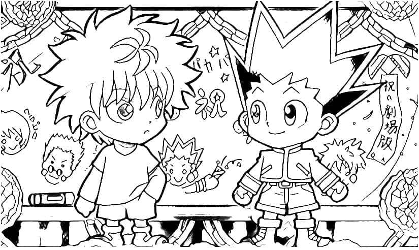 Desenho gratuito Hunter x Hunter #201130 da colecao Anime e Mangá para imprimir Desenho gratuito Hunter x Hunter #201130 da colecao Anime e Mangá para imprimir