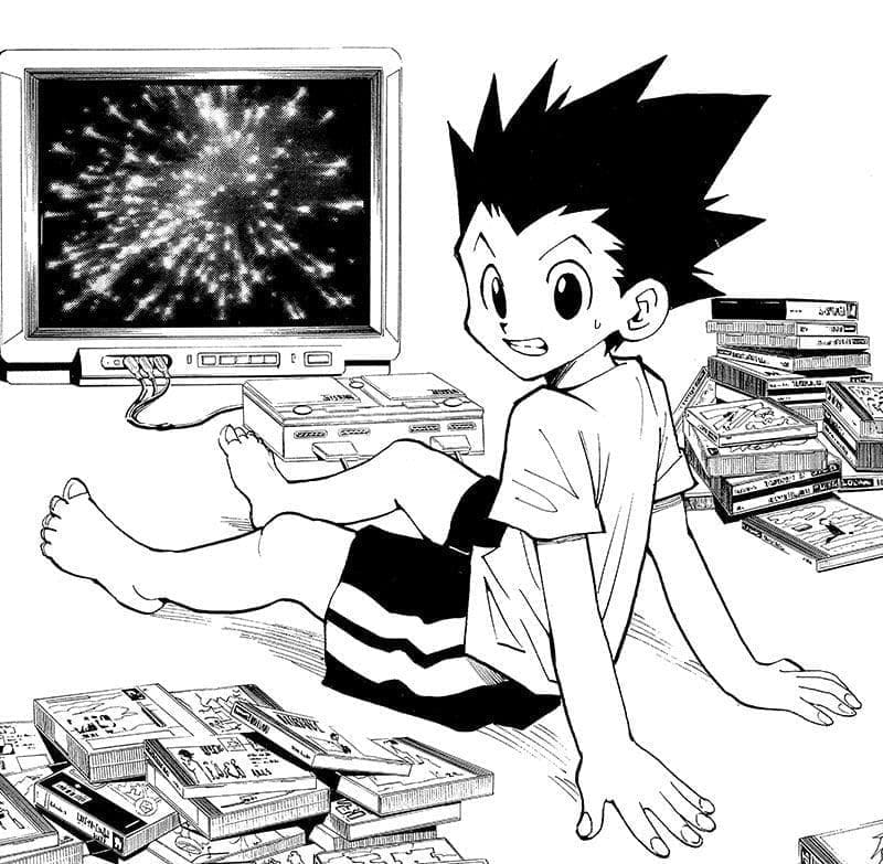 Desenho gratuito Hunter x Hunter #201135 da colecao Anime e Mangá para imprimir