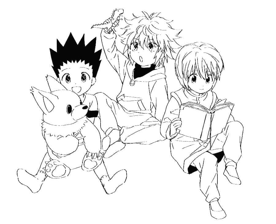 Desenho gratuito Hunter x Hunter #201167 da colecao Anime e Mangá para imprimir