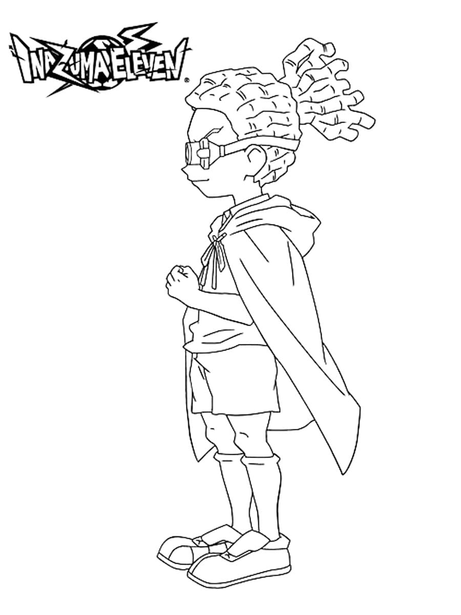 Linda página de Inazuma Eleven #179815 para colorir, da coleção Anime e Mangá, baixe grátis