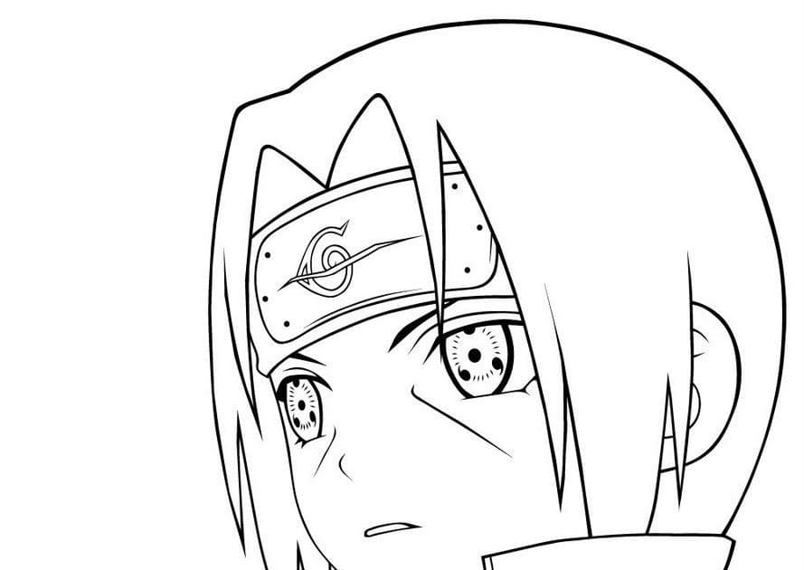 Desenho gratuito Itachi #172601 da colecao Anime e Mangá para imprimir
