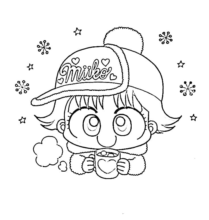 Desenho gratuito Kocchi Muite Miiko #219934 da colecao Anime e Mangá para imprimir