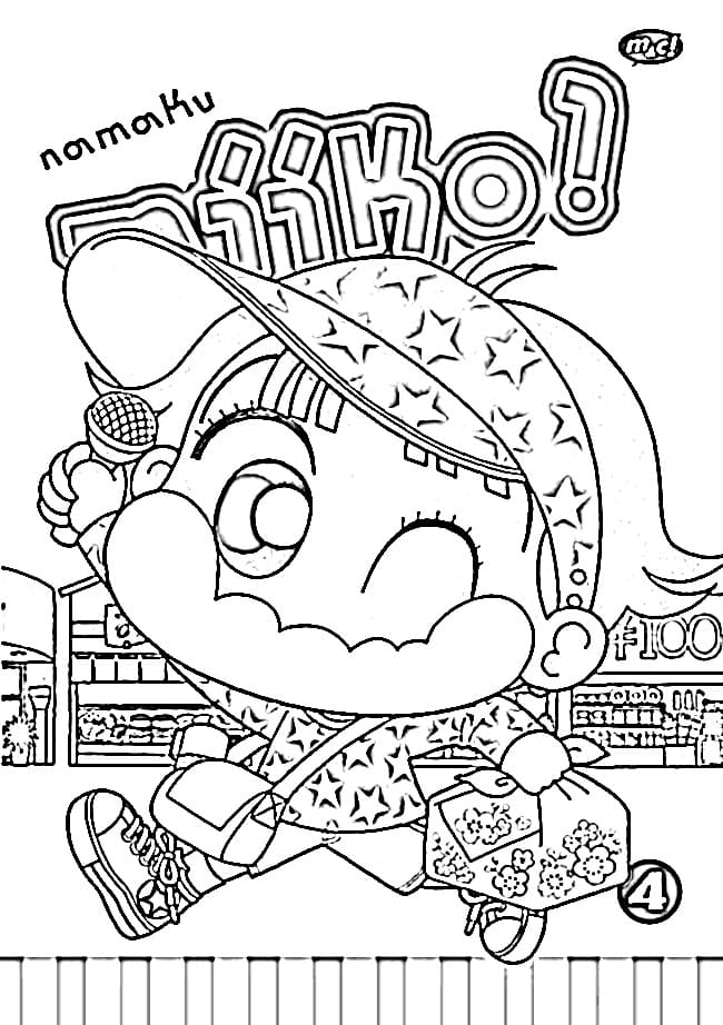 Desenho gratuito Kocchi Muite Miiko #219937 da colecao Anime e Mangá para imprimir