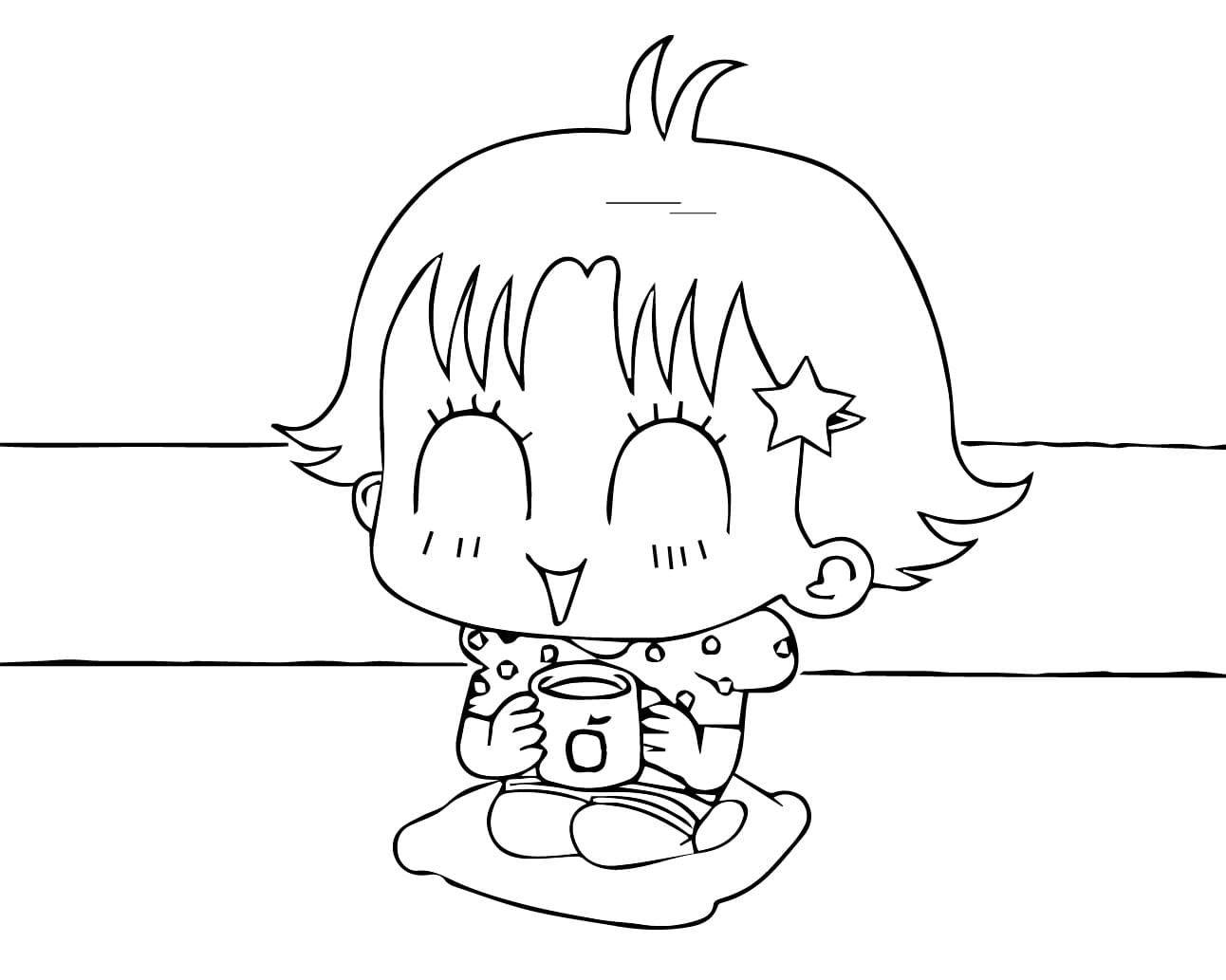 Desenho gratuito Kocchi Muite Miiko #219939 da colecao Anime e Mangá para imprimir
