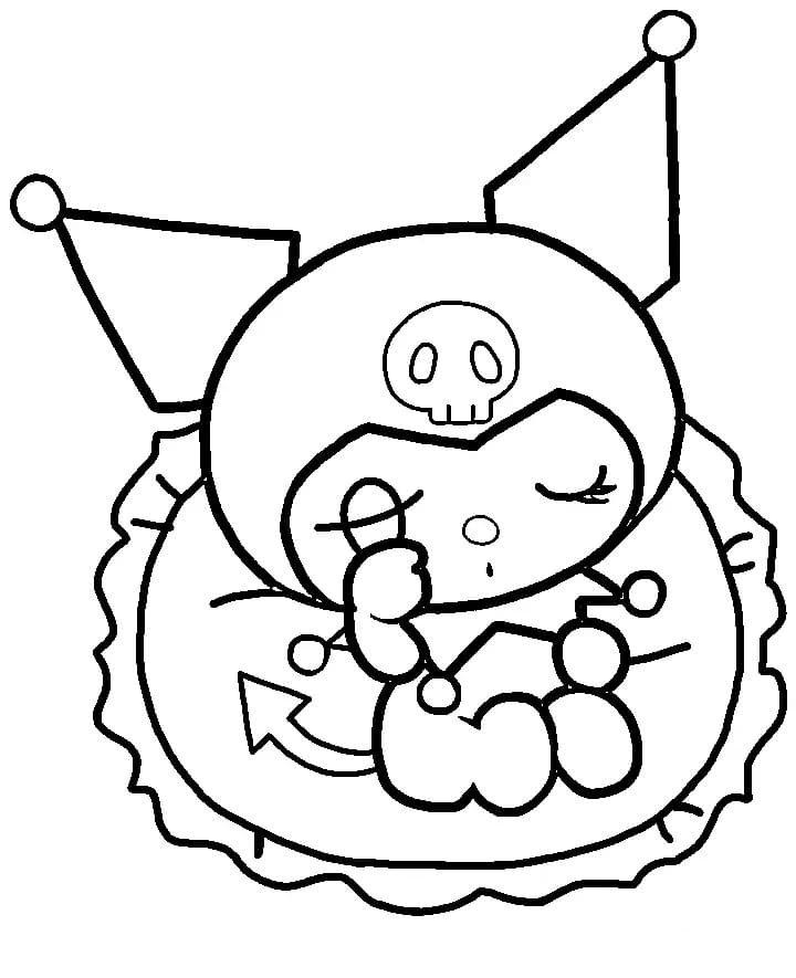 Desenho gratuito Kuromi #219561 da colecao Anime e Mangá para imprimir