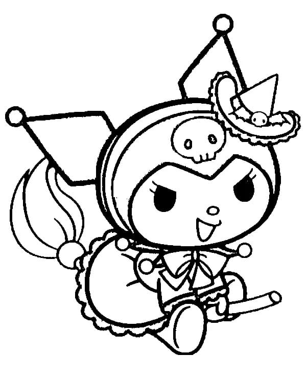 Desenho gratuito Kuromi #219564 da colecao Anime e Mangá para imprimir