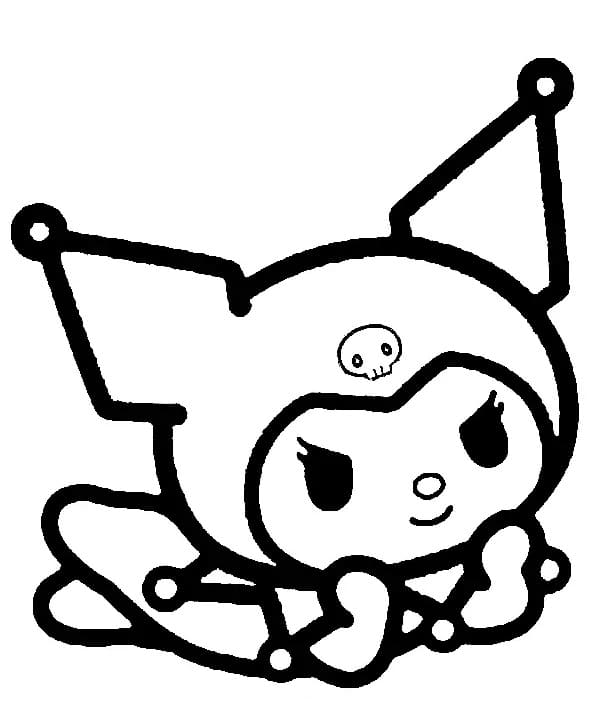 Desenho gratuito Kuromi #219573 da colecao Anime e Mangá para imprimir
