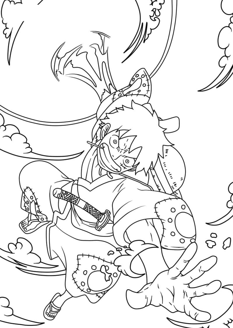 Desenho gratuito Luffy #188689 da colecao Anime e Mangá para imprimir