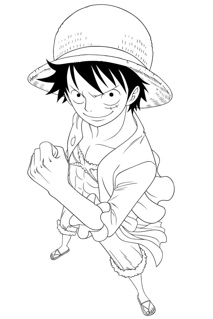 Desenho gratuito Luffy #188706 da colecao Anime e Mangá para imprimir