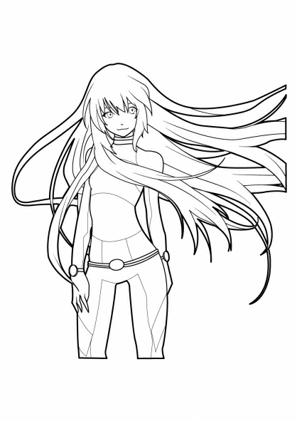Desenho para colorir Mangás #42589 da coleção Anime e Mangá, pronto para imprimir