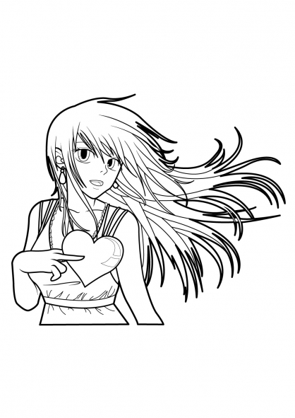 Desenho gratuito Mangás #42600 da colecao Anime e Mangá para imprimir