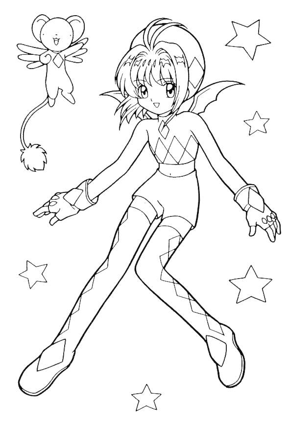 Desenho gratuito Mangás #42650 da colecao Anime e Mangá para imprimir