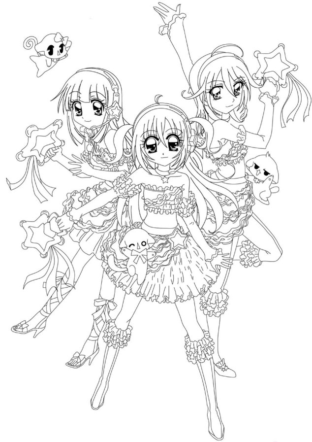 Desenho gratuito Mangás #42985 da colecao Anime e Mangá para imprimir