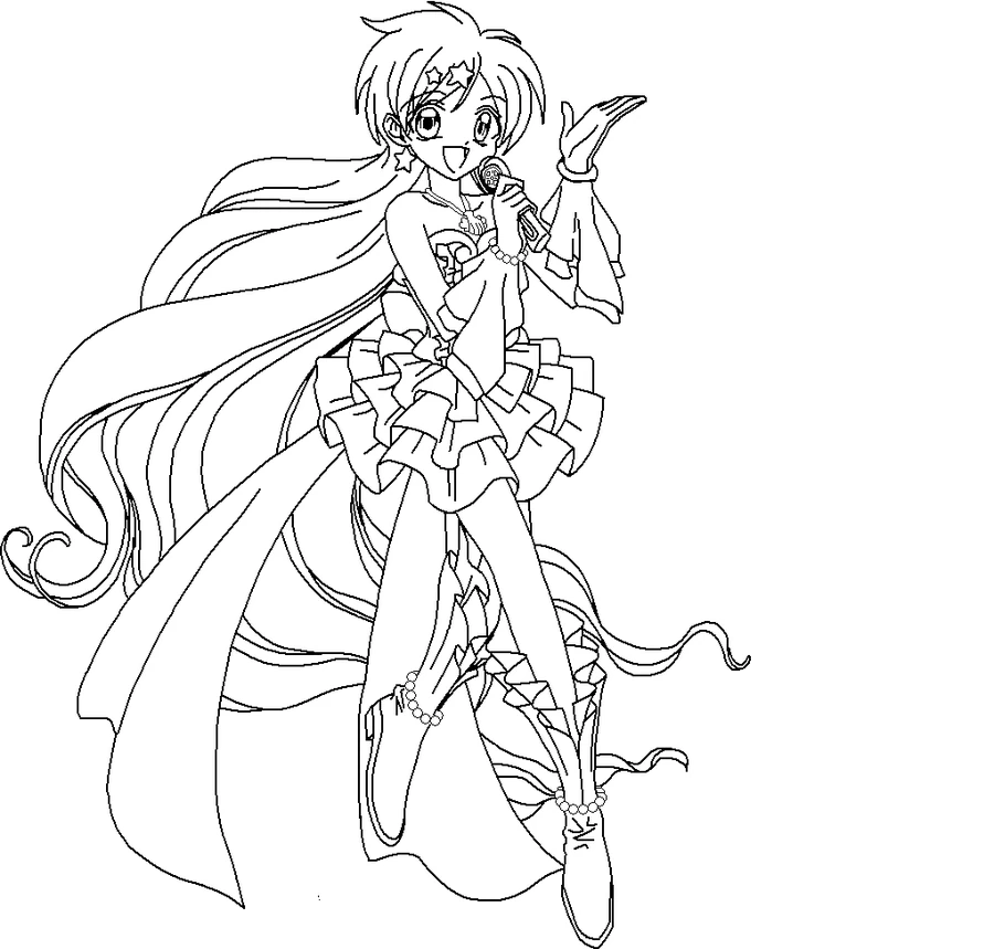 Desenho gratuito Mermaid Melody: Pichi Pichi Pitch #53655 da colecao Anime e Mangá para imprimir