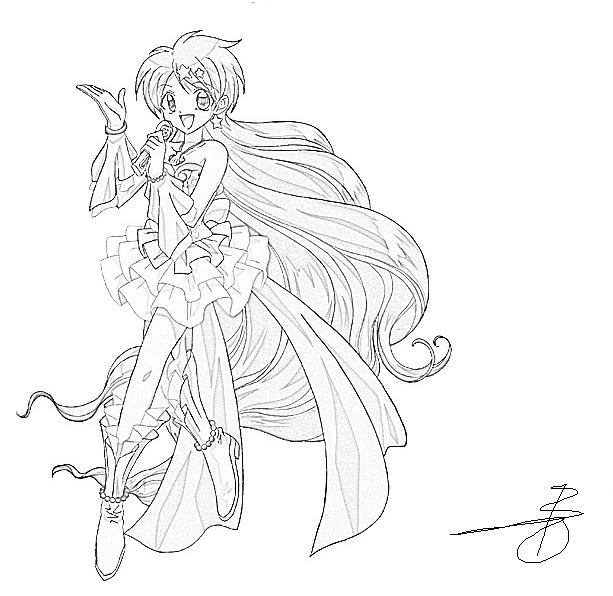Ilustração de Mermaid Melody: Pichi Pichi Pitch #53715 para colorir, parte da coleção Anime e Mangá Ilustração de Mermaid Melody: Pichi Pichi Pitch #53715 para colorir, parte da coleção Anime e Mangá