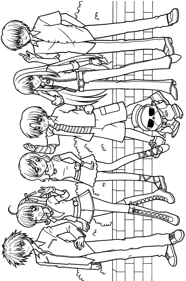 Desenho gratuito Mermaid Melody: Pichi Pichi Pitch #53780 da colecao Anime e Mangá para imprimir