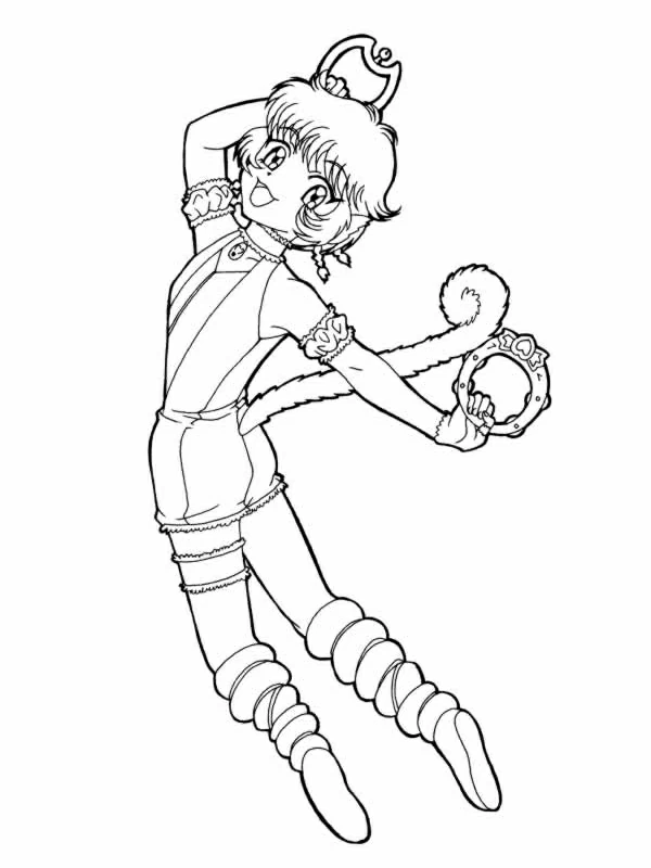 Desenho gratuito Mew Mew Power #46234 da colecao Anime e Mangá para imprimir
