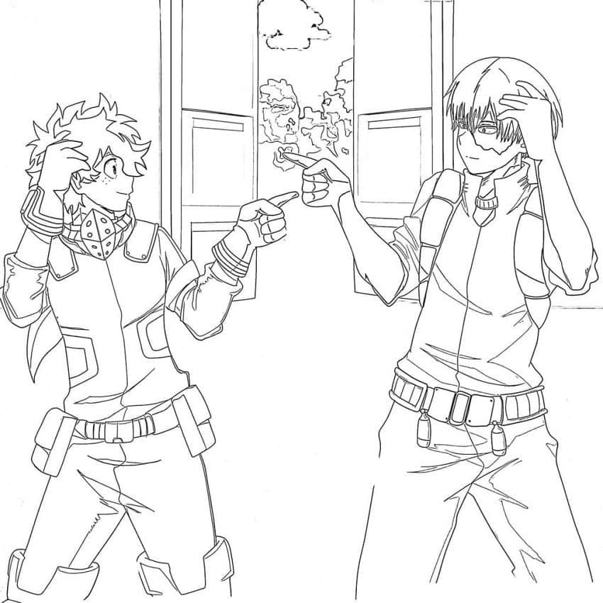 Desenho gratuito My Hero Academia #175998 da colecao Anime e Mangá para imprimir